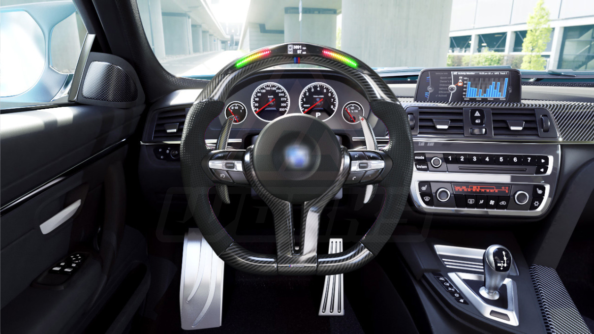 Bmw m4 carbon store fiber steering wheel